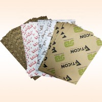 50*75cm Printed gift wrapping kraft packing paper with customized logo