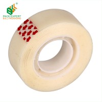 2017 New Office Stationery Tape 18MM Adhesive BOPP White Invisible Tape