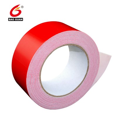 strong Pressure Sensitive Adhesive Double Sided PE Foam tape