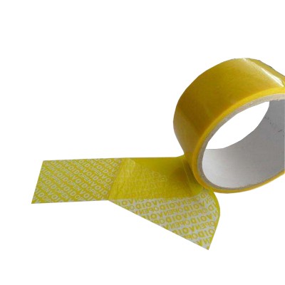 Tamper proof security void tape water acrylic based