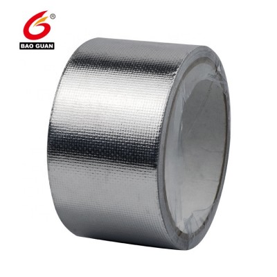 Temperature Resistant Self Adhesive Wholesale Opaque Strong adhesive Waterproof solvent Aluminum Foil Tape for refrigerator